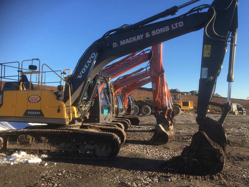 Small selection of Excavators